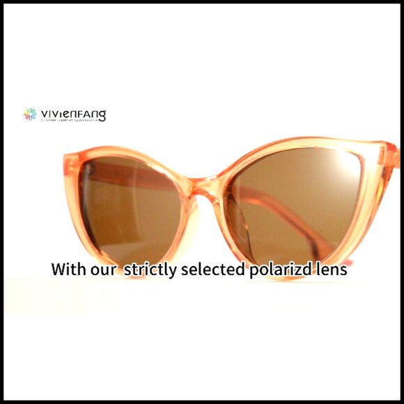 Polarized Cat Eye Sunglasses Slim Fit UV Protection Retro Style main image 4